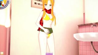 Yuna Catches Rikku Masturbating - FFX-2 Hentai