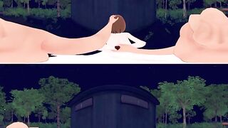 VR 360 Gloria Happy Doggy Style