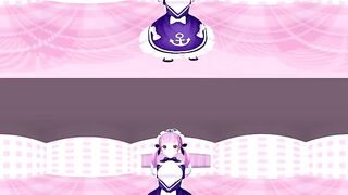 [VR 360] Aqua Minato Vtuber Lifting up a Skirt