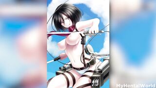 Attack on Titan Hentai Porn best Compilation Fuck 2
