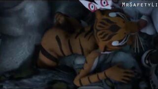 Animelois Tai Lung from Ku Fu Panda Fucks Master Tigress.mp4