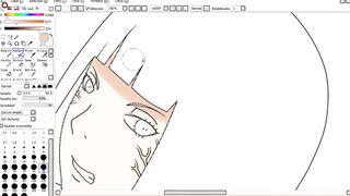 Coloring Hinata.
