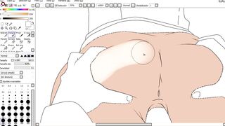 Coloring Hinata.