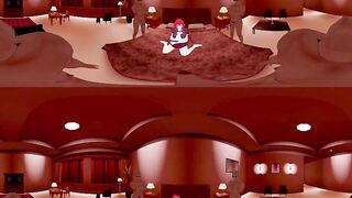 VR 360 Video Rias Gremory Highschool DxD Cowgirl