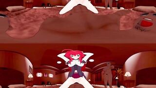 VR 360 Video Rias Gremory Highschool DxD Cowgirl