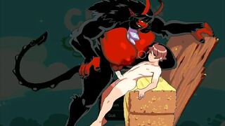Cloud Meadow Huge Tits Demon Fuck with Sound