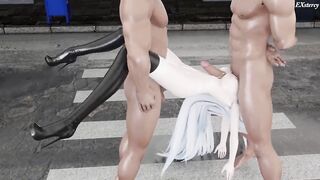 [EXVH4] [boom Boom]光辉舞蹈靴交与尿道插入bootjob