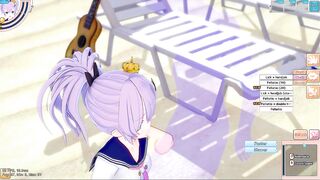 Koikatsu Gameplay Test - Javelin (Azur Lane) Blowjob