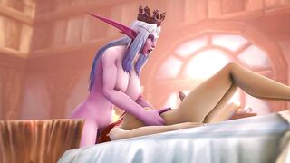 Autumn Evening Lust - World of Warcraft Futa x Futa