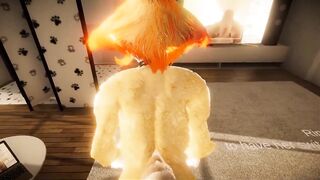 Playing with a Furry in VR!