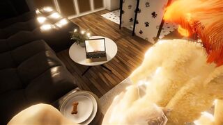 Playing with a Furry in VR!
