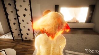 Playing with a Furry in VR!