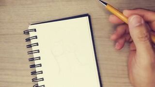 Ava Addams Nude Body Drawing