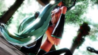 [MMD]Hatsune Miku-虎視眈々[by ダンリック]