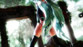 [MMD]Hatsune Miku-虎視眈々[by ダンリック]