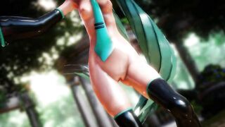 [MMD]Hatsune Miku-虎視眈々[by ダンリック]