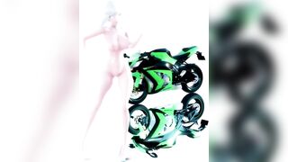 [MMD]RaceQueen Winter-HIGHER[by Weiss_Schnee]