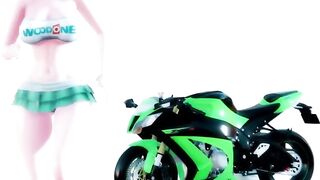 [MMD]RaceQueen Winter-HIGHER[by Weiss_Schnee]