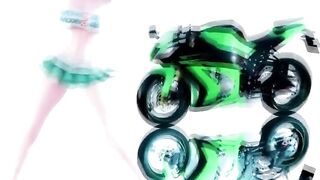 [MMD]RaceQueen Winter-HIGHER[by Weiss_Schnee]