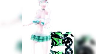 [MMD]RaceQueen Winter-HIGHER[by Weiss_Schnee]