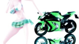 [MMD]RaceQueen Winter-HIGHER[by Weiss_Schnee]