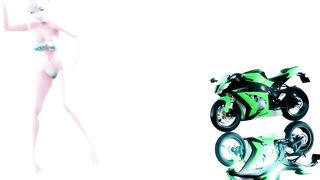 [MMD]RaceQueen Winter-HIGHER[by Weiss_Schnee]