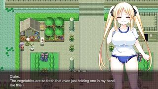 Treasure Hunter Claire [hentai Game let's Play] Ep.10 Vegetable Fucking