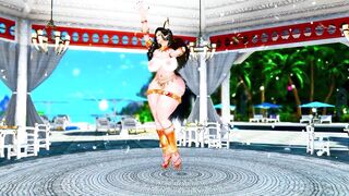 Skyrim Foxy Furry Anuka Meaty Pussy and Big Tits Sexy Dance
