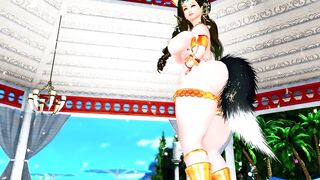 Skyrim Foxy Furry Anuka Meaty Pussy and Big Tits Sexy Dance