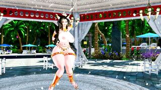 Skyrim Foxy Furry Anuka Meaty Pussy and Big Tits Sexy Dance