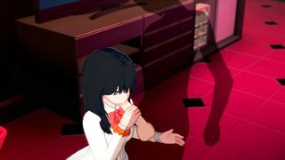 SSSS. Gridman - THICC Rikka Takarada 3D Hentai