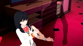 SSSS. Gridman - THICC Rikka Takarada 3D Hentai
