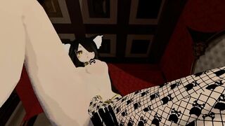 Big Titty Neko Cat Girl Rides and Lap Dance in Bedroom (POV)