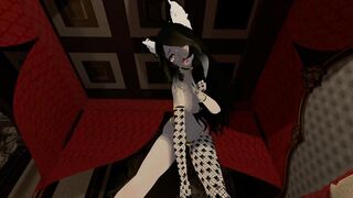 Big Titty Neko Cat Girl Rides and Lap Dance in Bedroom (POV)