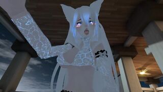 Slutty Thigh High Waifu gives Virtual Lap Dance (POV)