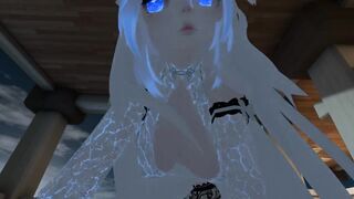 Slutty Thigh High Waifu gives Virtual Lap Dance (POV)