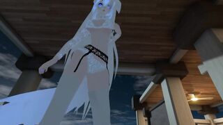 Slutty Thigh High Waifu gives Virtual Lap Dance (POV)