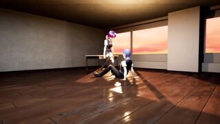 Hentai Yandere Schoolgirl Anime Footjob