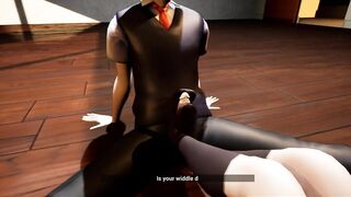 Hentai Yandere Schoolgirl Anime Footjob