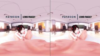 RWBY - Ruby Rose Handjob & Blowjob [5k VR Hentai]