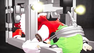 MMD Touhou Yuuka Kazami Machine BDSM