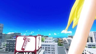 MMD Giantess - Big, Bigger, Bubblegum