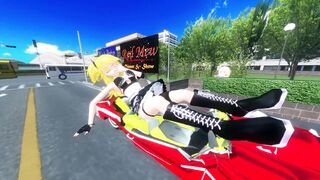MMD Giantess - Big, Bigger, Bubblegum