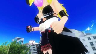 MMD Giantess - Big, Bigger, Bubblegum