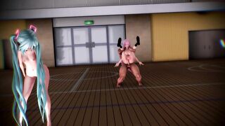 [MMD] Miku ヒビカセ Hibikase Sex Dance