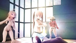 [MMD] HMKJ (Printz, Murasama, Kongo)