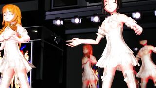 [MMD] Yuki Mako Miki LUVORATORRRRRY Dance