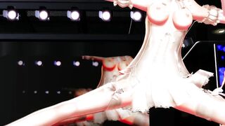 [MMD] Yuki Mako Miki LUVORATORRRRRY Dance
