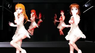 [MMD] Yuki Mako Miki LUVORATORRRRRY Dance