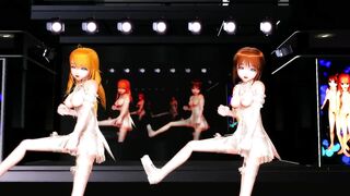 [MMD] Yuki Mako Miki LUVORATORRRRRY Dance